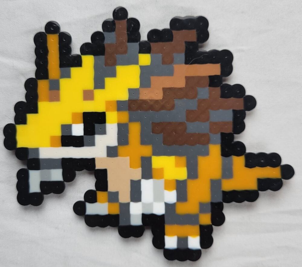 Sandslash Menu Icon Pokemon Perler Bead Pixel Art